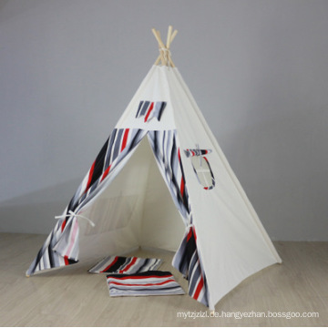 Kinder spielen Zelt Outdoor Tipi Kinderzelt